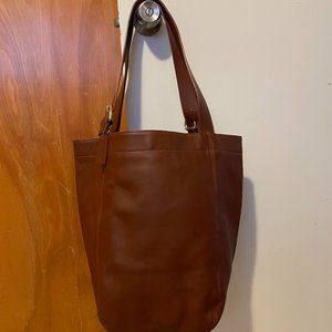 COACH Vintage Soho Mahogany Brown Leather Soho Tote/Shoulder Bag 4082